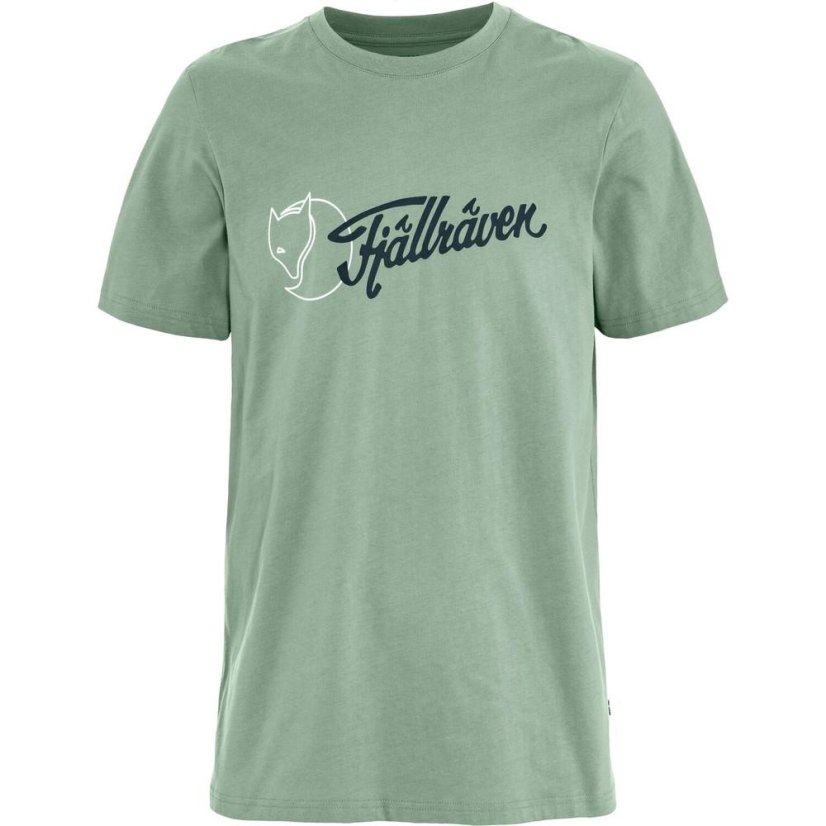 Pánské tričko Fjällräven Archive Logo T-Shirt M - Farba: Modrá, Veľkosť: XXL
