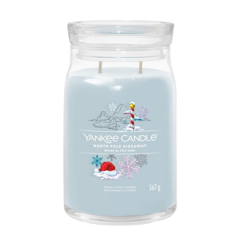Yankee candle Signature Kerze, groß, North Pole Hideaway