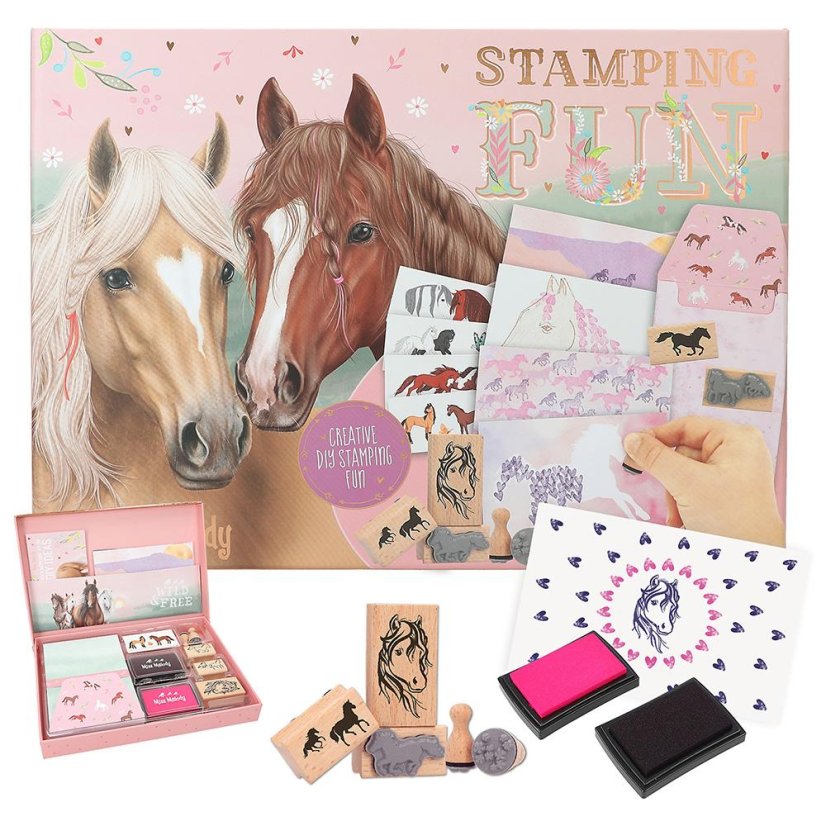 Sada pro razítkování Miss Melody, Creating DIY Stamping Fun