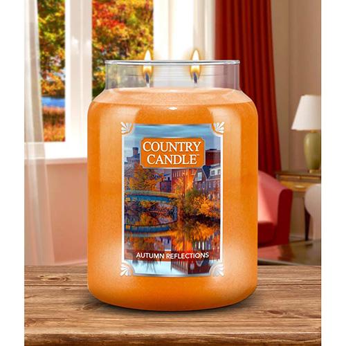 Svíčka Country Candle velká, Autumn Reflections
