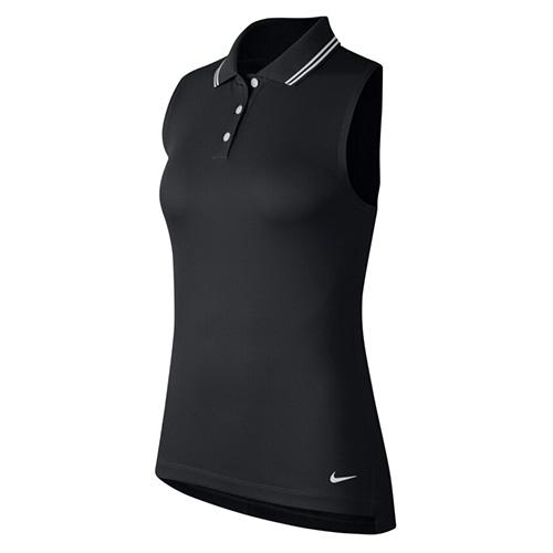 Dámské triko Nike Golf Dri-FIT Victory - Barva: Černá, Velikost: S
