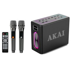 Głośnik z mikrofonami i kontrolerem AKAI ABTSW-120 czarny