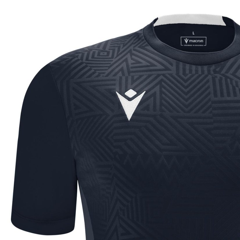 Macron Shedir Jersey - Color: Blue, Size: XL