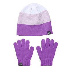 UA G Beanie Glove Combo-PPL