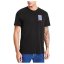 Men's Puma Sport Graphic SS Tee Cotton - Color: Black, Size: L