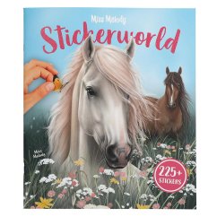 Kreativní sešit se samolepkami Miss Melody