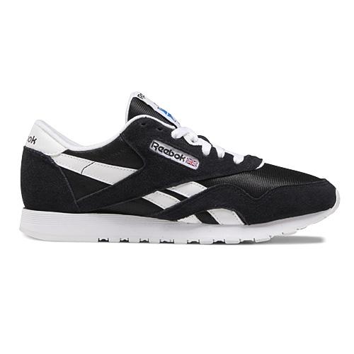 Női cipő Reebok Classic Nylon - Szín: Fekete/fehér, Méret: 35.5