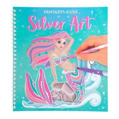 Omalovánky Fantasy Model Silver Art Mermaid