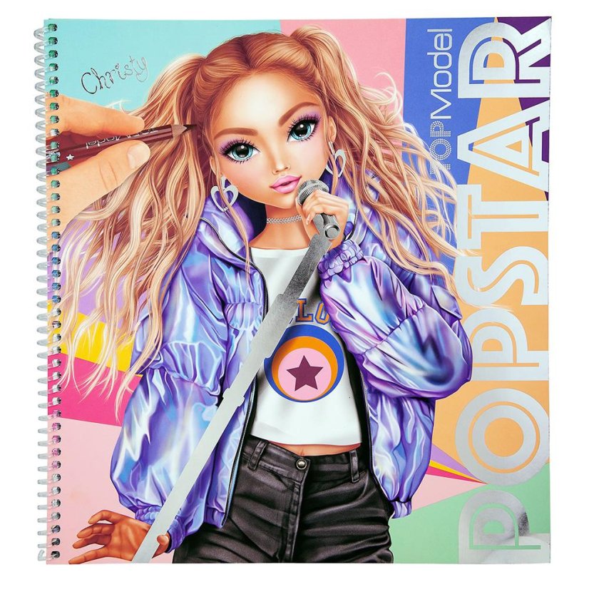 Kreatives Heft Top Model Popstar, Christy