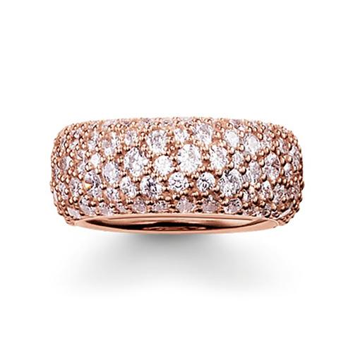 Thomas Sabo White Zirconia Ring TR2031-416-14-