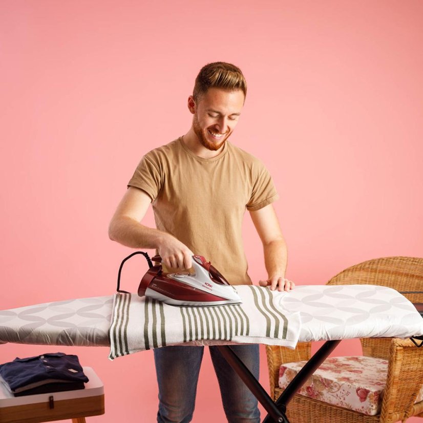 Bügeleisen Solac Steam iron PV2040 weiß-rot