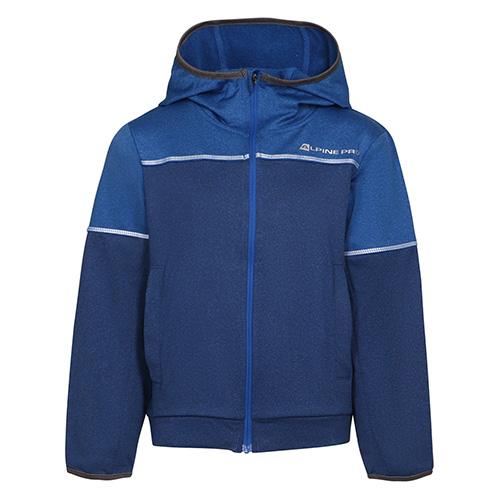 Bluza dziecięca Alpine Pro Swano - Kolor: Czerwony, Rozmiar: 128-134
