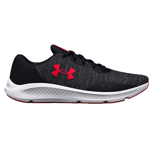 Herren-Laufschuhe Under Armour UA Charged Pursuit 3 Twist - Farbe: Schwarz, Größe: 44