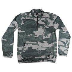 Pánska mikina Hurley Mesa Onshore Camo 1/4