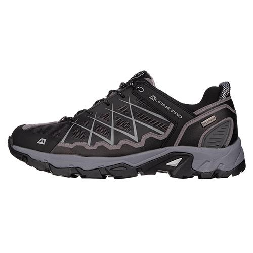 Men's Alpine Pro PTX Levre shoes - Color: Black/gray, Size: 42