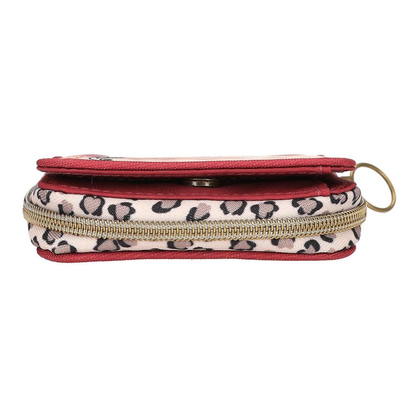 Top Model Leoheart zippered wallet with stud