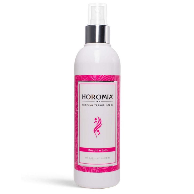 Horomia Muschi e Loto Fabric Fragrance Spray, 250 ml