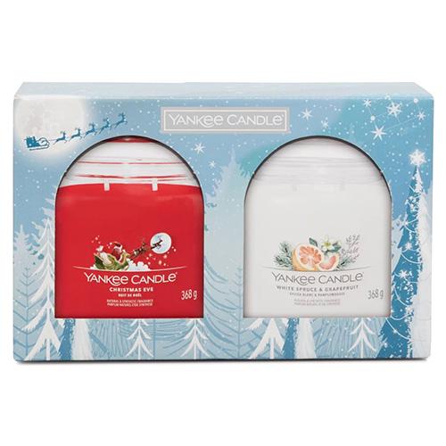 Geschenkset Yankee candle Signature mittelgroß, Bright Lights 2 x 368 g