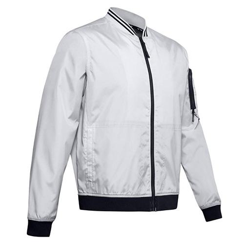 Jacke Under Armour Unstoppable Woven - Farbe: Grau, Größe: M