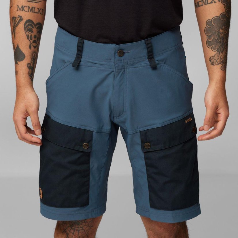 Pánské šortky Fjällräven Keb Shorts M - variant: Black-Stone Grey | 550-018 | 44