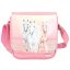 Crossbody Miss Melody, 3 horses running, pink