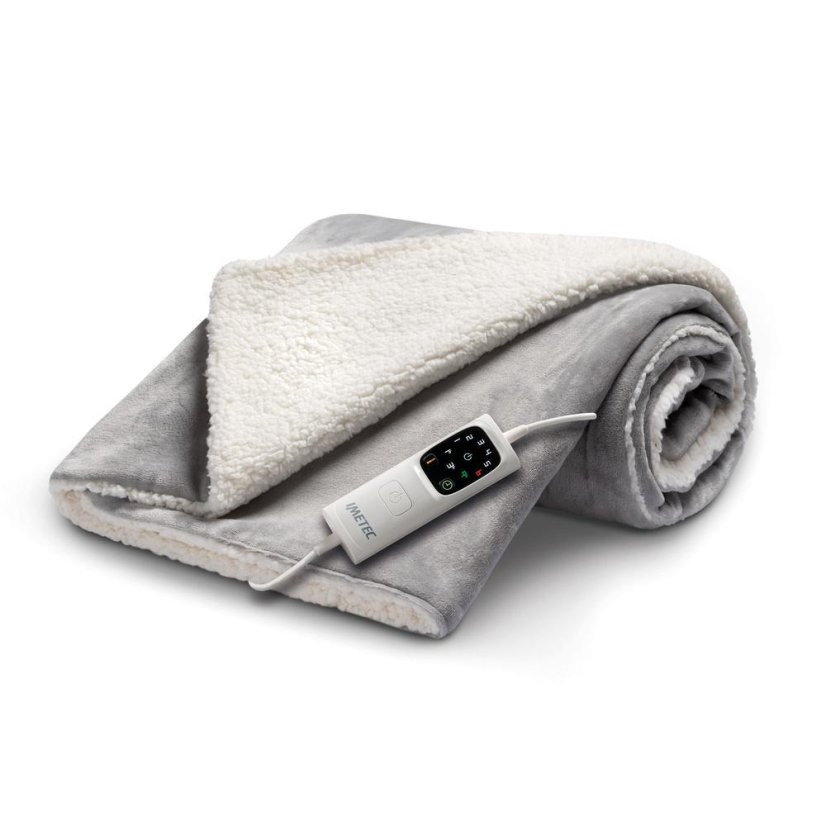 Imetec 16937 gray heated blanket