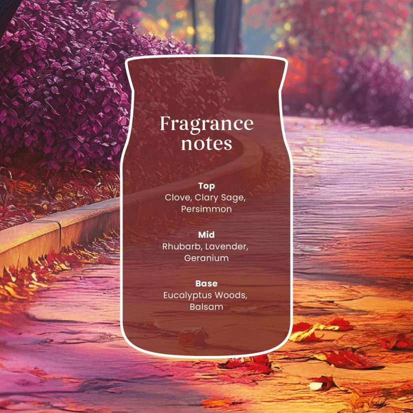 Yankee candle votív gyertya üvegben, Autumn Daydream