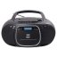 Trevi CMP 576DAB black radio cassette player