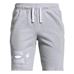 UA RIVAL TERRY BL SHORTS-GRY