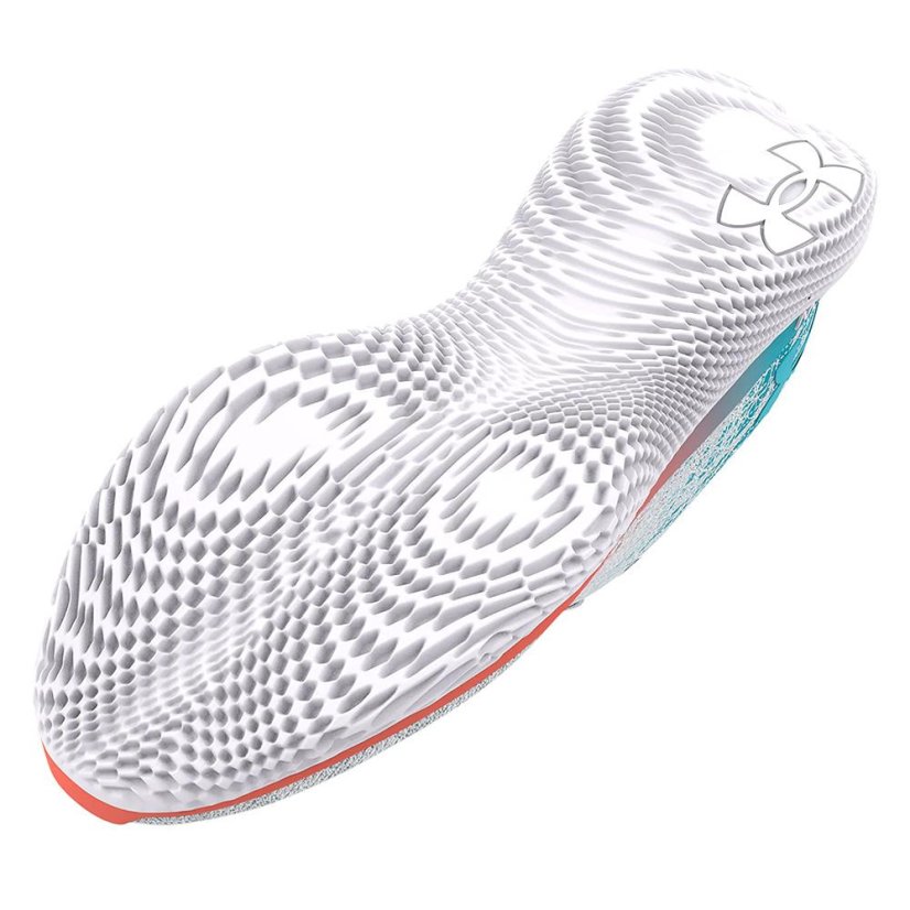 Under Armour Flow Velociti Wind 2 W running shoes - Color: White/turquoise, Size: 42