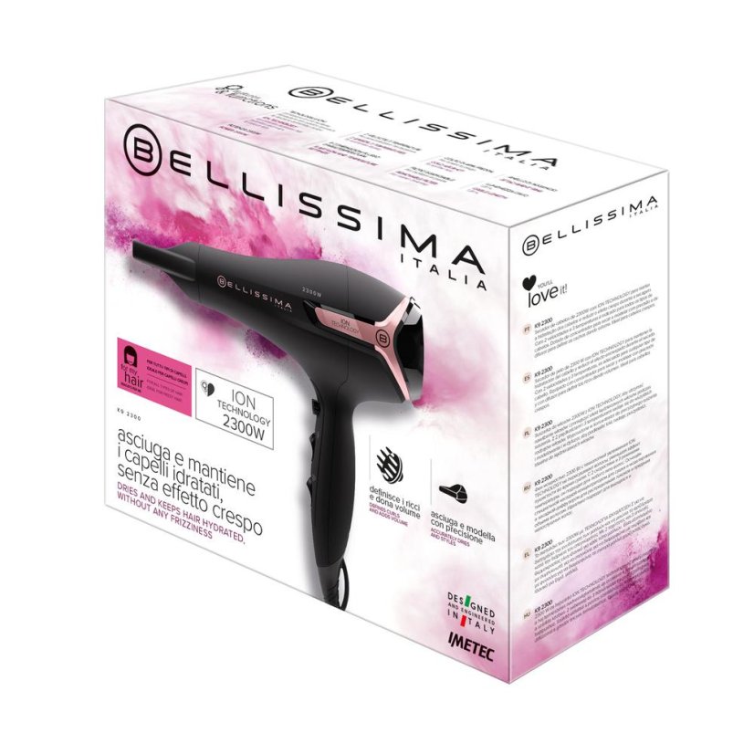 Bellissima K9 2300 11523 Black Hair Dryer