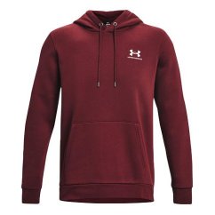 UA Essential Fleece Hoodie-RED