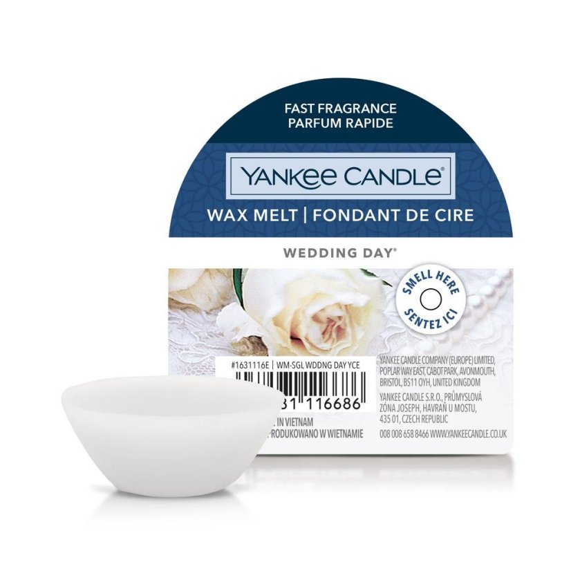 Duftwachs Yankee candle 22 g, Wedding Day