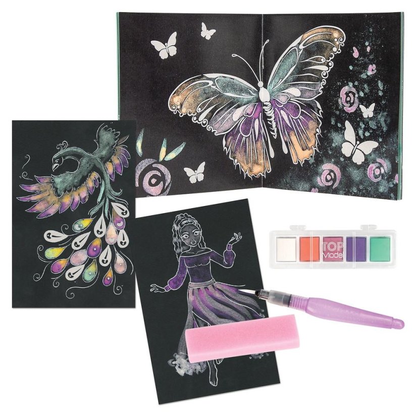 Top Model Metallic-Aquarellfarben-Set
