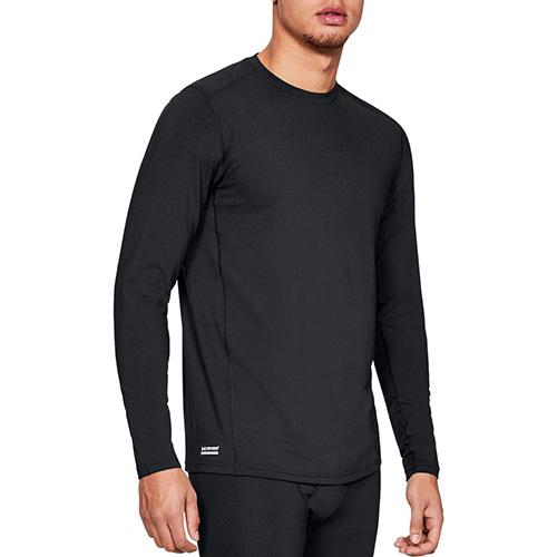 Pánské tričko Under Armour Tac Crew Base - Barva: Černá, Velikost: S