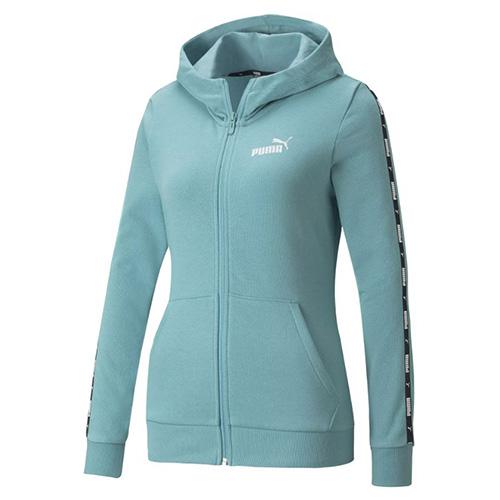 Dámská mikina Puma Power Tape - Barva: Modrá, Velikost: S