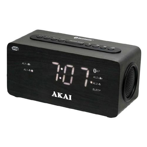 AKAI ACR-2993 čierny rádiový budík