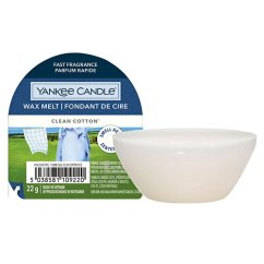 Vonný vosk Yankee Candle 22 g, Clean Cotton