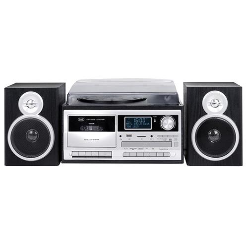 Trevi DAB BK TT 1072 čierny Hi-Fi systém