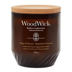 Svíčka WoodWick ReNew střední, Ginger & Turmeric