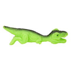 Leuchtender Dinosaurier zum Abschießen Dino World, grüner T-Rex