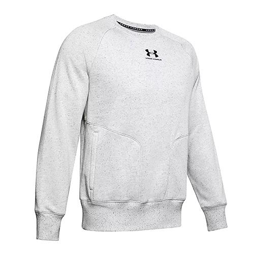 Pánska mikina Under Armour Speckled Fleece Crew - Farba: Čierna, Veľkosť: M