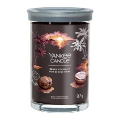 Yankee Candle Signature Tumbler veľký, Čierny kokos