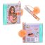 Top Model Sunny Dog Christy Mini Notebook and Pen, Beige