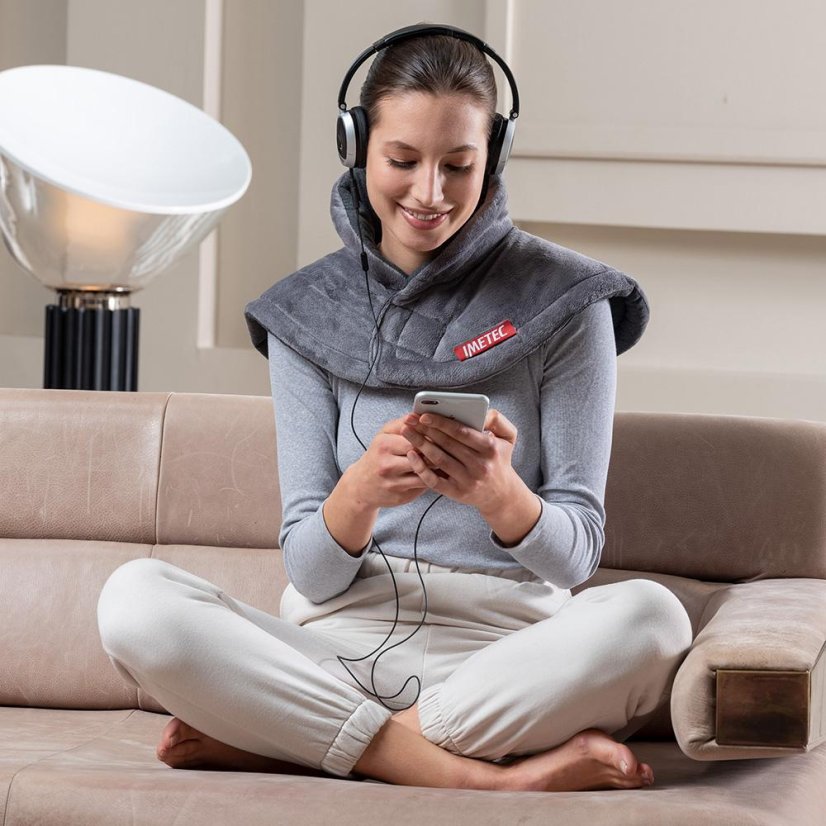 Imetec Intellisense Cervical 16787 dark gray heating neck warmer