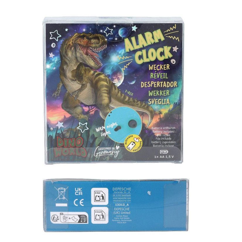 Tischwecker Dino World Galaxy