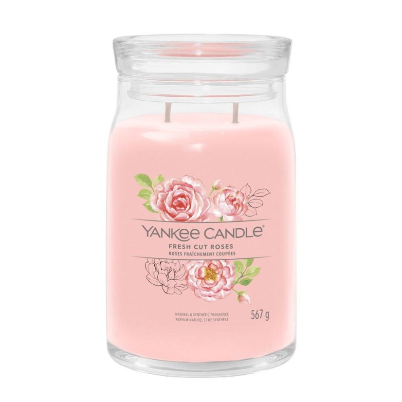 Yankee candle Signature Large Candle, Fresh Cut Roses