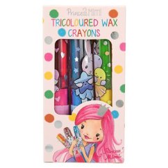 Voskovky Princess Mimi Tricoloured Wax Crayons
