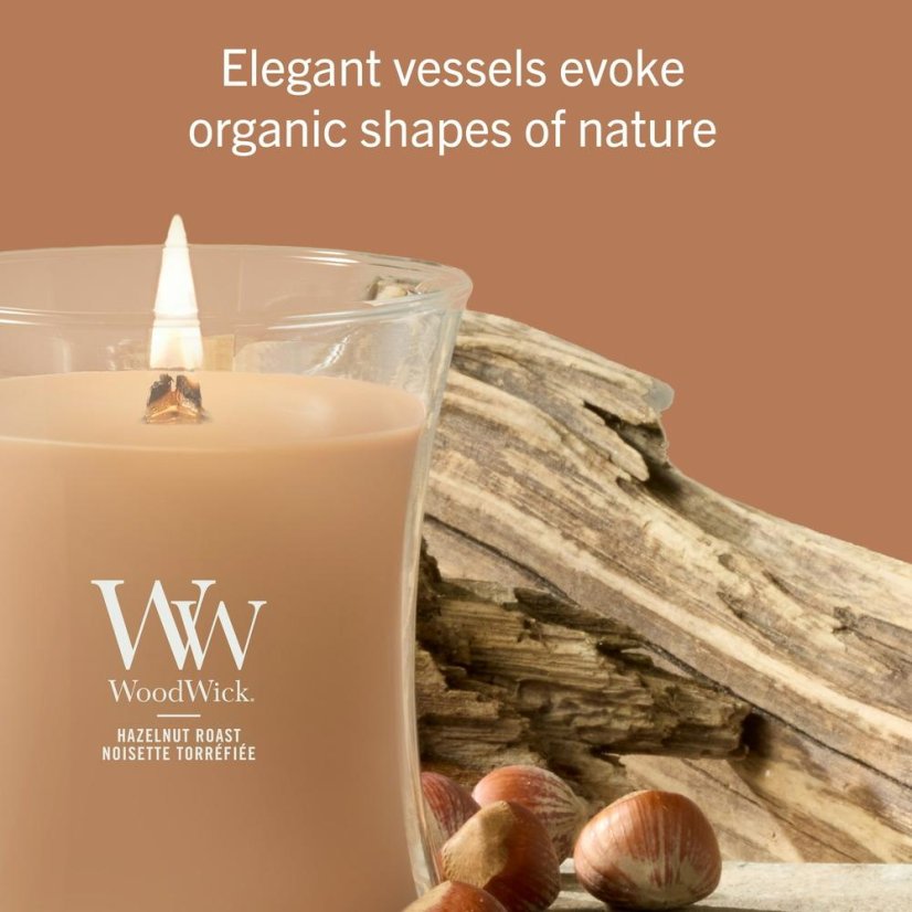 WoodWick Medium Candle, Hazelnut Roast