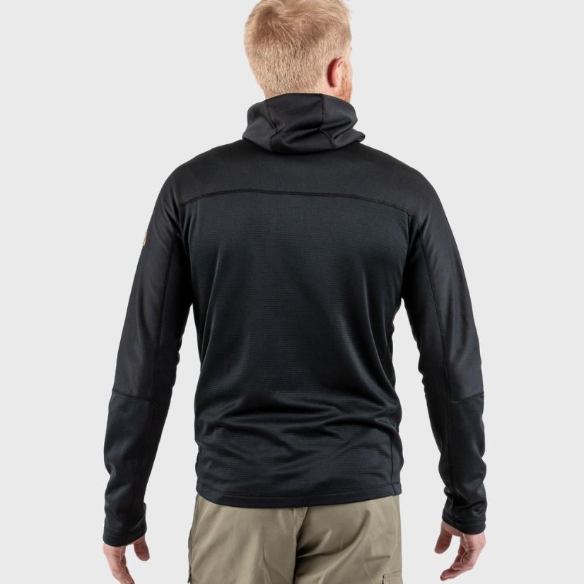 Pánský svetr Fjällräven Abisko Trail Fleece M - Kolor: Czarny, Rozmiar: S